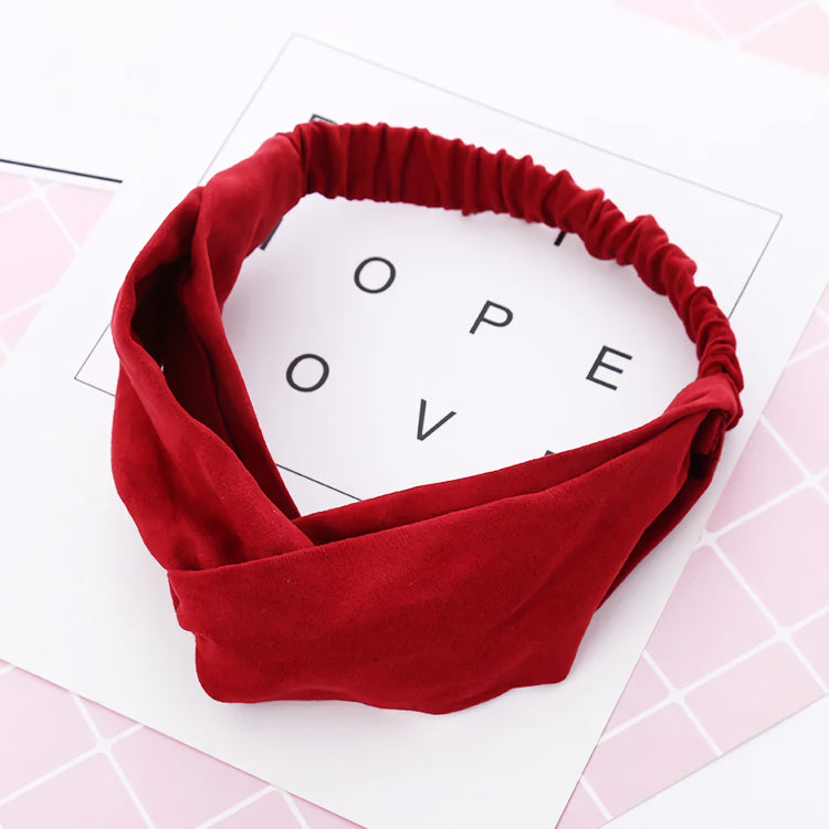 turban solid headband for women - MRSLM