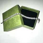 hip hop cubic zirconia tennis bracelet - MRSLM