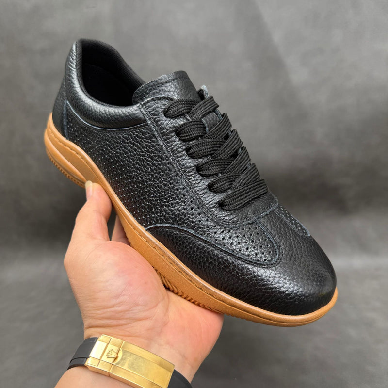 Men's genuine leather casual shoes, view 13 - MRSLM