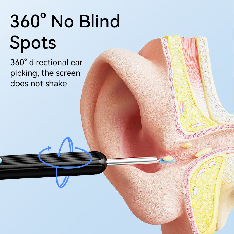 hd visual ear cleaner with camera, view 6 - MRSLM