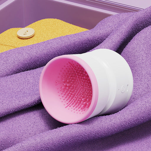 portable electric makeup brush cleaner - MRSLM
