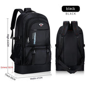 65L travel hiking backpack, view 8 - MRSLM