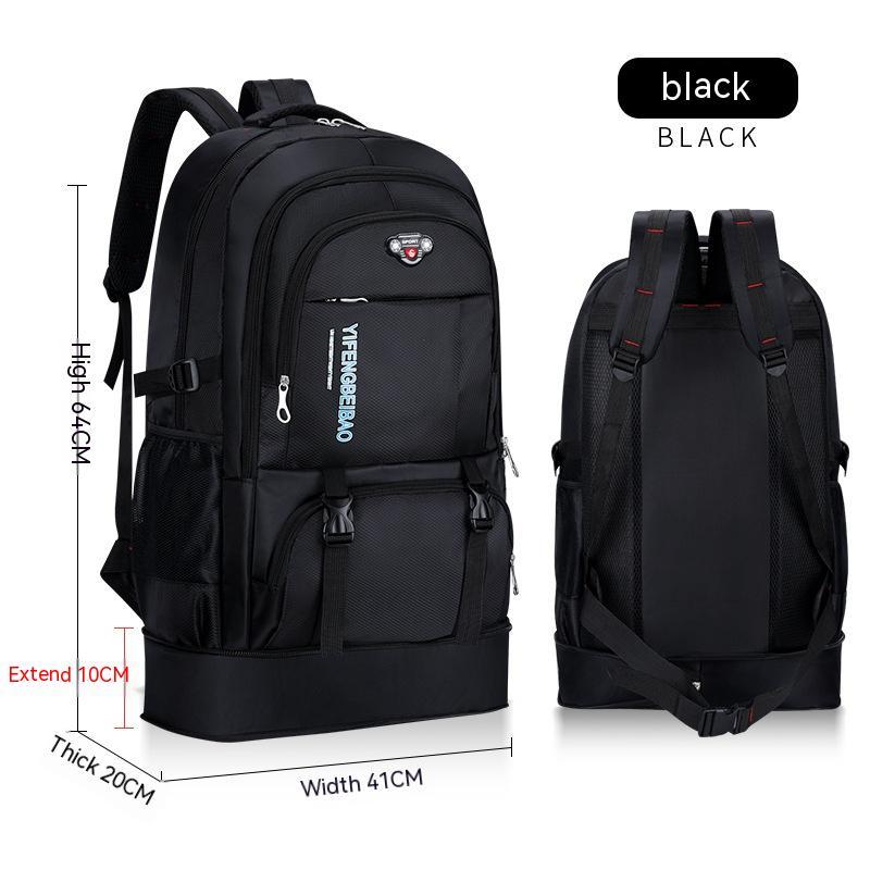65L travel hiking backpack, view 8 - MRSLM