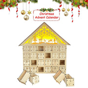 wooden christmas ornament, view 3 - MRSLM