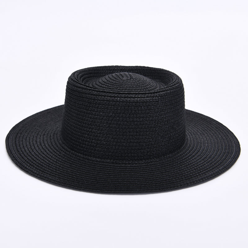 wide brim straw sun hat, view 4 - MRSLM