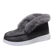Women's plush winter snow boots, view 6 - MRSLM
