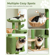 cactus cat tree tower, view 6 - MRSLM