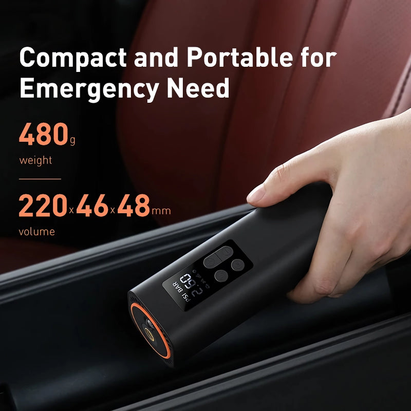 portable digital tire inflator, view 6 - MRSLM