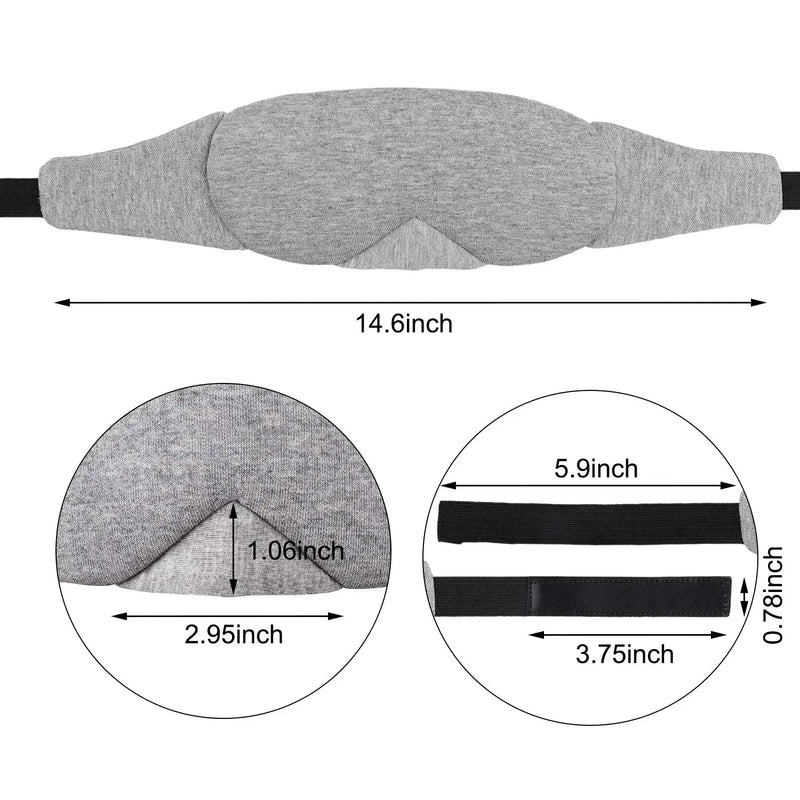 ultimate comfort sleep mask, view 6 - MRSLM