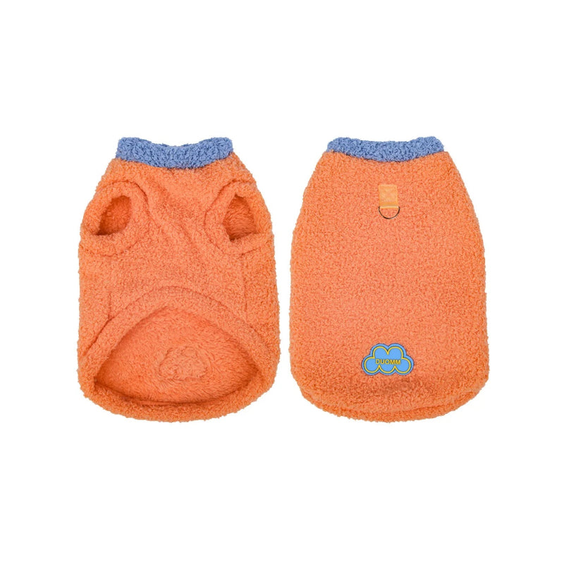 fleece cat and puppy sweater coat, view 3 - MRSLM