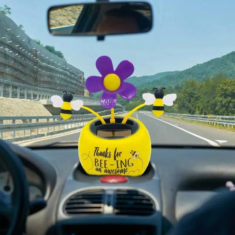 solar dancing flower bobblehead, view 9 - MRSLM