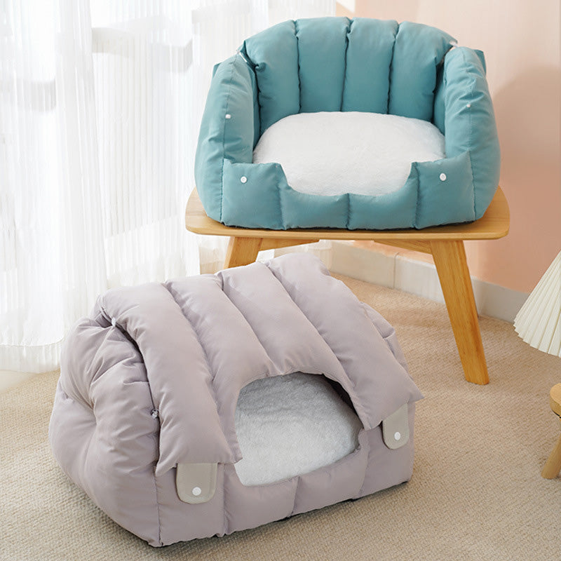arched cat cave bed, view 8 - MRSLM