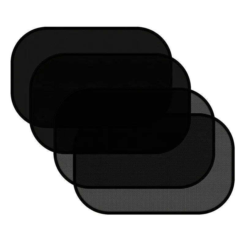 compact mesh car windscreen sunshade, view 2 - MRSLM