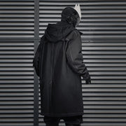 irregular trench coat, view 2 - MRSLM