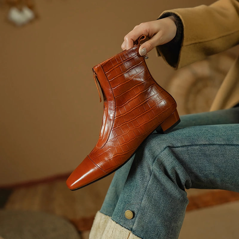 genuine leather Chelsea ankle boots, view 2 - MRSLM