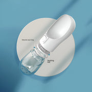Portable dog water bottle with travel bowl, view 7 - MRSLM