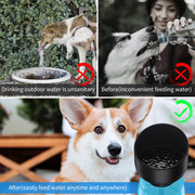 portable dog water bottle, view 9 - MRSLM