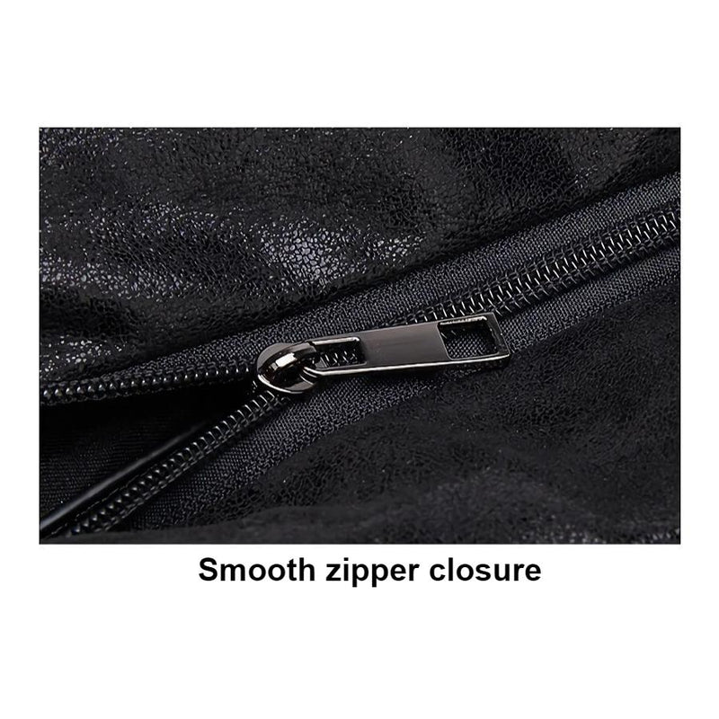 leather chain shoulder bag, view 8 - MRSLM