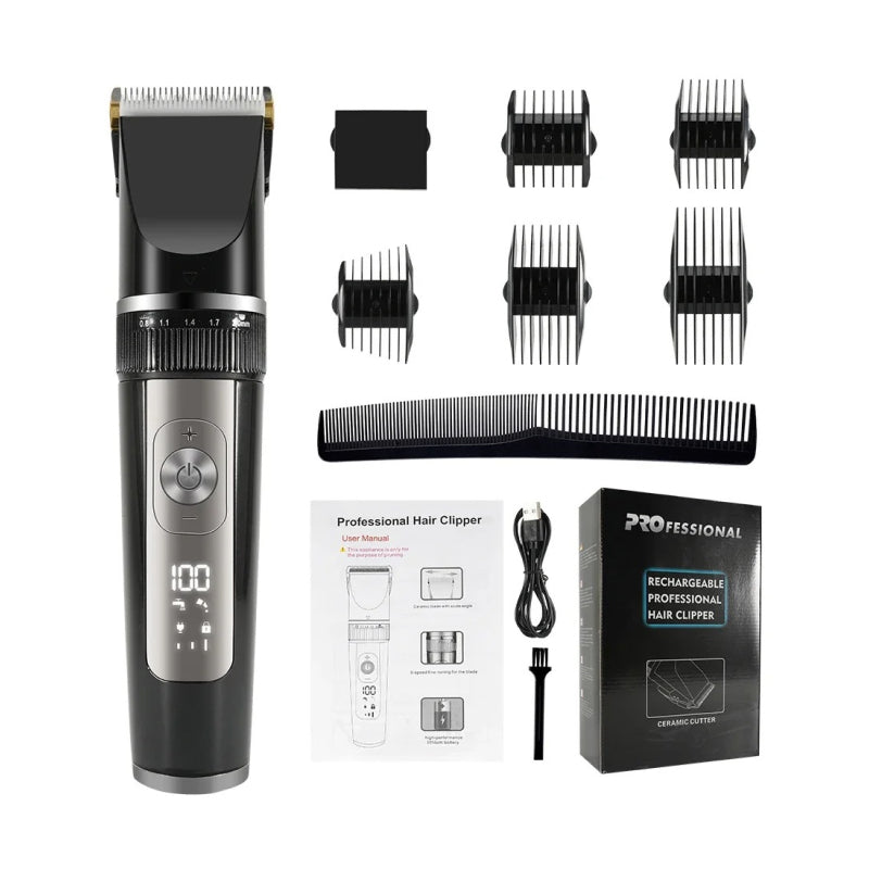 men's hair clippers and trimmers set, view 3 - MRSLM