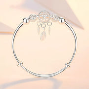dream catcher adjustable bracelet, view 4 - MRSLM
