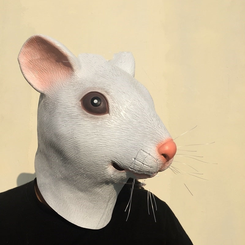 animal latex mask, view 3 - MRSLM