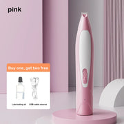 quiet usb rechargeable pet grooming shaver, view 4 - MRSLM