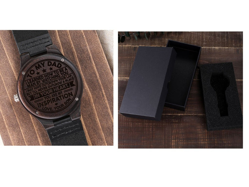 blackwood quartz watch, view 5 - MRSLM