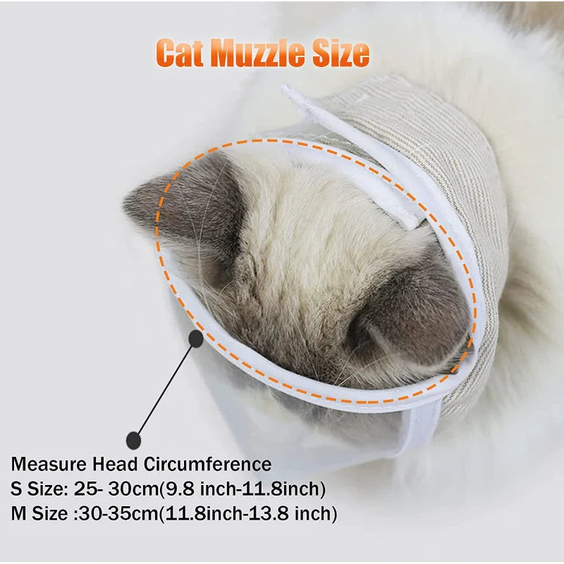 transparent cat muzzle, view 4 - MRSLM