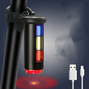 USB rechargeable bicycle taillight, view 3 - MRSLM