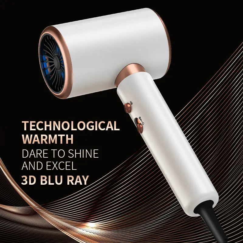 high-speed foldable hair dryer, view 4 - MRSLM