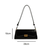 vintage leather shoulder bag, view 9 - MRSLM