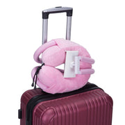 U-shaped neck pillow with phone holder, view 11 - MRSLM
