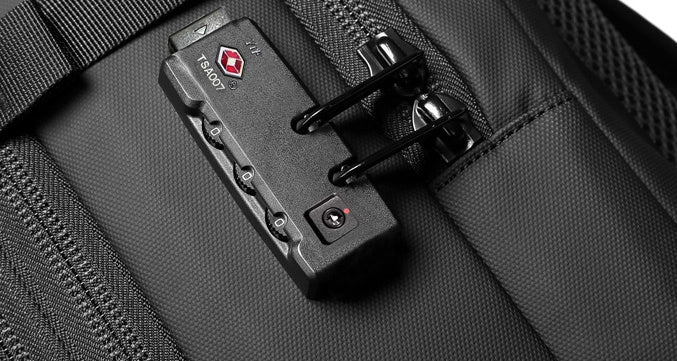 men's travel backpack, view 4 - MRSLM