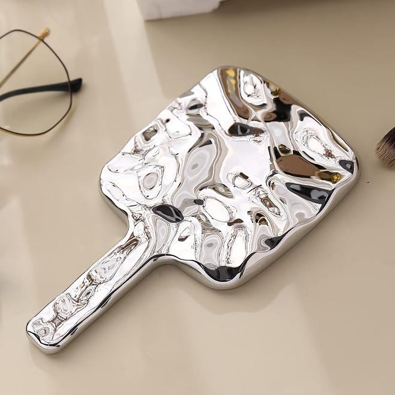 retro handheld makeup mirror, view 7 - MRSLM