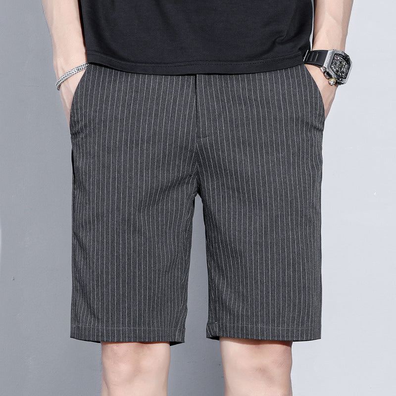 men's casual plaid shorts, view 3 - MRSLM