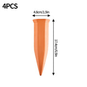 4-piece terracotta plant watering spikes, view 2 - MRSLM