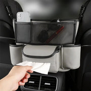 leather car seat organizer, view 6 - MRSLM