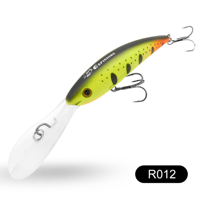 floating hard bait fishing lure, view 20 - MRSLM
