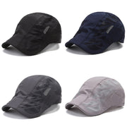 breathable mesh summer beret cap, view 12 - MRSLM