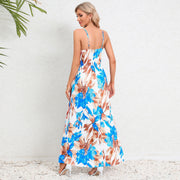 paisley long dress, view 23 - MRSLM