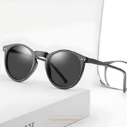 retro round polarized sunglasses, view 9 - MRSLM