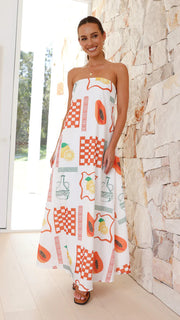 tube top swing dress, view 7 - MRSLM