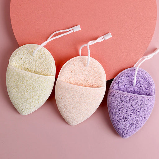 Natural exfoliating face wash puff - MRSLM