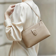 genuine leather women's crossbody messenger bag - MRSLM