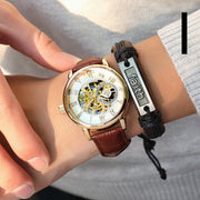 men's automatic hollow watch, view 11 - MRSLM