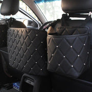 crystal rhinestone car seat organizer, view 10 - MRSLM