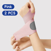adjustable elastic wrist support, view 4 - MRSLM