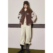 high waist fleece sports pants, view 9 - MRSLM