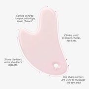 ceramic gua sha face massager, view 7 - MRSLM