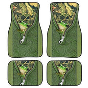 Red rose printed all-weather car floor mats, view 8 - MRSLM